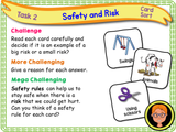 Risk in Everyday Situations and Different Environments KS1/Year 2