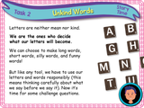 Unkind Words KS1/Year 2