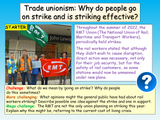 Strikes and Trade Unions Citizenship