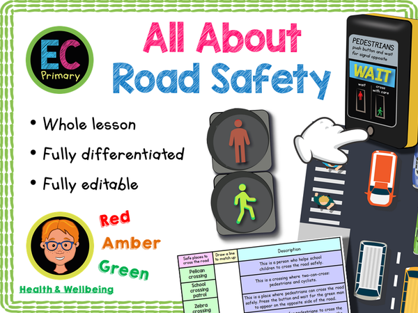 Road Safety Ks1year 2 Ec Publishing 3484