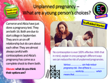 Unplanned Pregnancy PSHE Lesson