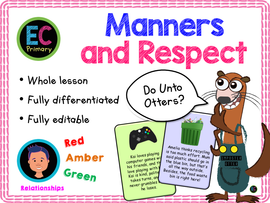 Manners and Respect KS1/Year 2