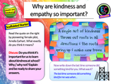 Kindness and Empathy PSHE Lesson