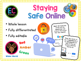 Staying Safe Online - KS1/Year 2