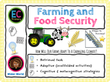 Climate change, Sustainability and Food Security