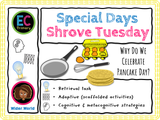 Shrove Tuesday - Pancake Day