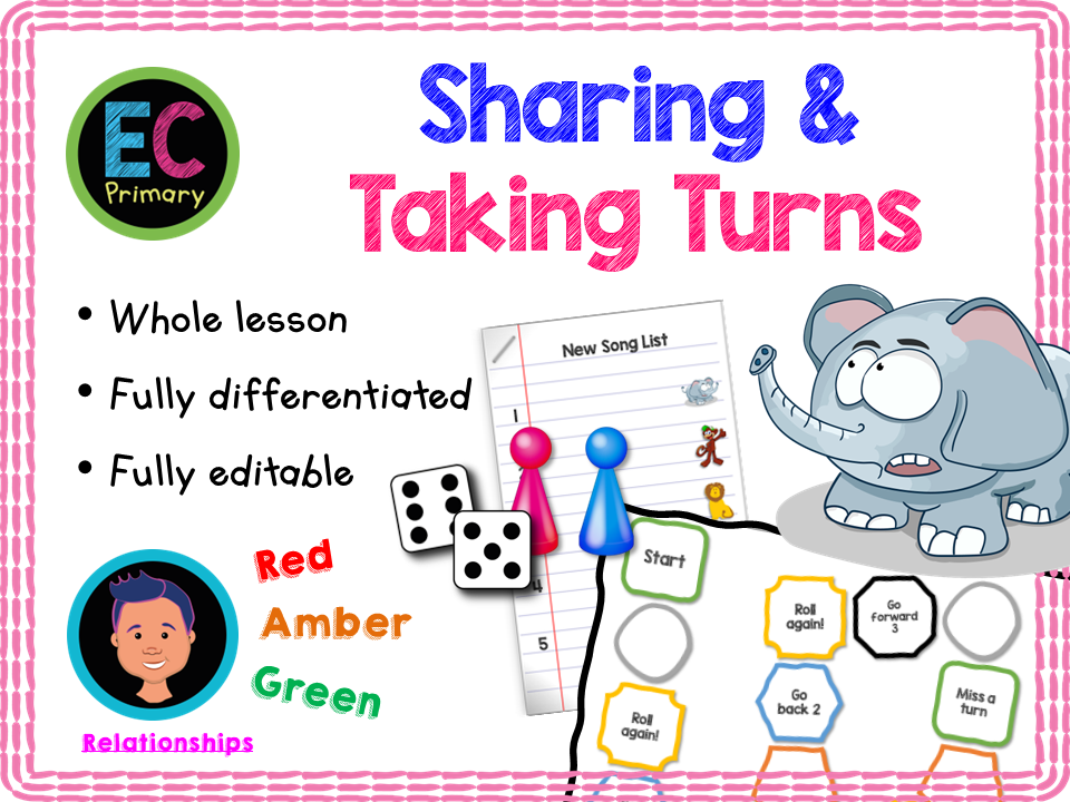 Sharing and Taking Turns - KS1 - Year 1