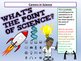 Careers using English, Maths and Science