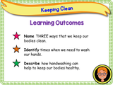 Keeping clean - KS1 - Year 1