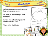 Staying Safe - KS1 - Year 1