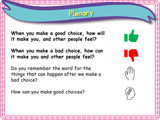 New! Making Good Choices - EYFS/Reception
