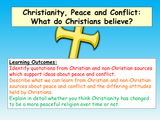 Christianity, Peace and Conflict