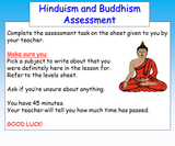 Hinduism and Buddhism Assessment