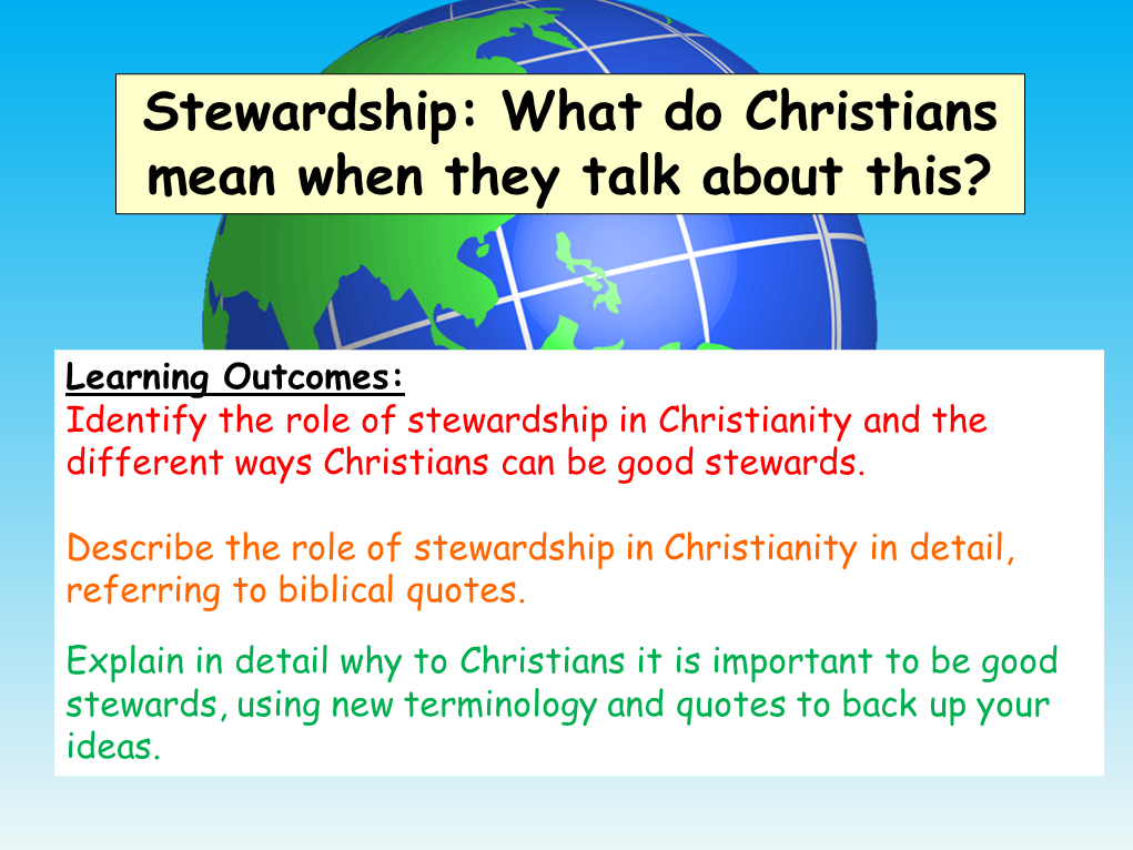 Christian Stewardship – EC Publishing