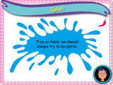 Polite words - KS1 - Year 1