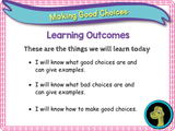 New! Making Good Choices - EYFS/Reception