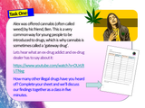 Drugs Introduction KS3 PSHE Lesson