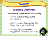 New! Resilience and Bouncing Back - EYFS/Reception