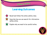 Staying Safe Online - KS1/Year 2