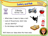 Risk in Everyday Situations and Different Environments KS1/Year 2