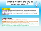 Careers - Employability Skills - Initiative