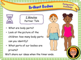 The Human Body - Naming Body Parts KS1/Year 2