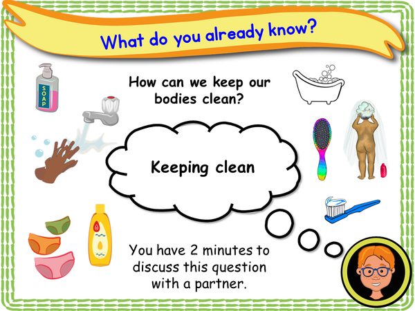 Keeping clean - KS1 - Year 1 – EC Publishing