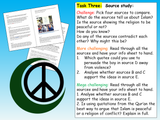 Islam, Peace and Conflict Lesson