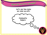 Community Helpers - KS1 - Year 1