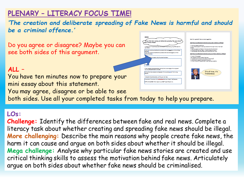 Fake News Lesson – EC Publishing