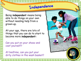 New! Independence - EYFS/Reception