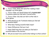 Staying Safe Online - KS1/Year 2