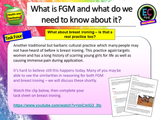 FGM and the Law 2023 PSHE lesson