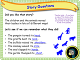 New! Naming Body Parts - EYFS/Reception