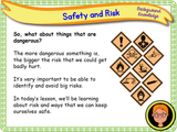 Risk in Everyday Situations and Different Environments KS1/Year 2