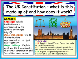 UK Constitution AQA GCSE