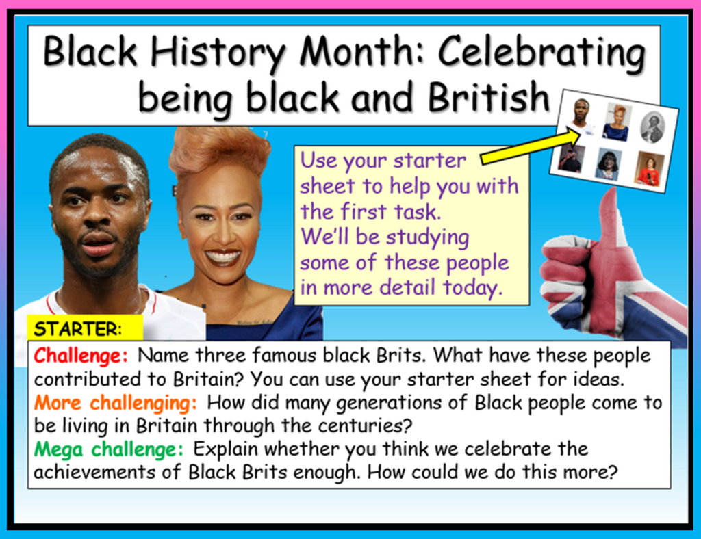 Black History Month - Black and British