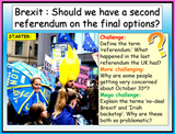 Brexit - Should we have a second referendum?