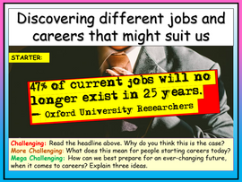 Careers - Researching different jobs