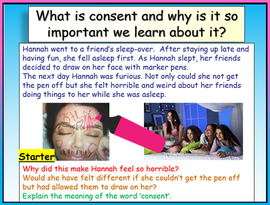 Consent Introduction PSHE