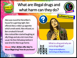 Drugs Introduction KS3 PSHE Lesson