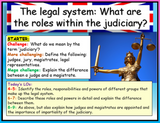 The Judiciary, Judges and Magistrates - Edexcel Citizenship