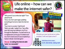 Safer Life Online PSHE Lesson