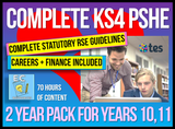 2 Year Pack - Complete Secondary PSHE and RSE KS4