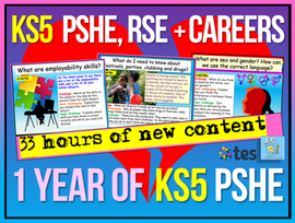 One Year of KS5 PSHE