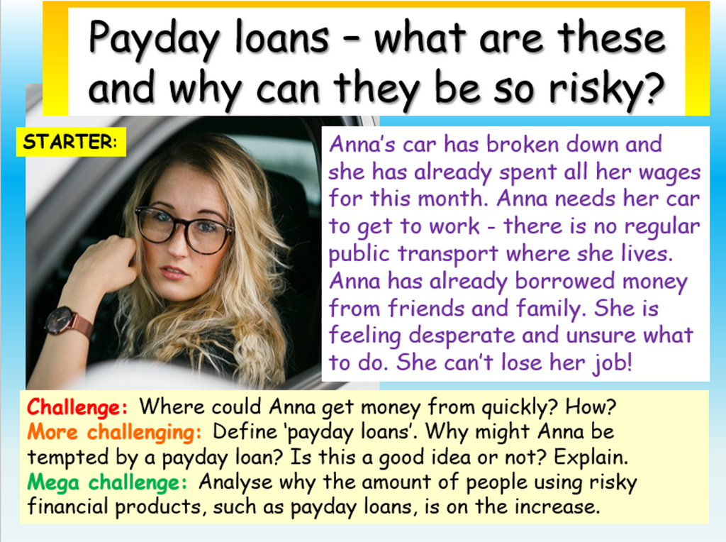 Finance - Payday and Short-Term Loans