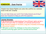 Human rights in conflict and in balance - Edexcel Citizenship