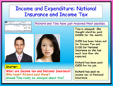 Finance - Tax, Payslips and National Insurance Lesson