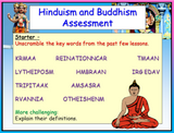 Hinduism and Buddhism Assessment